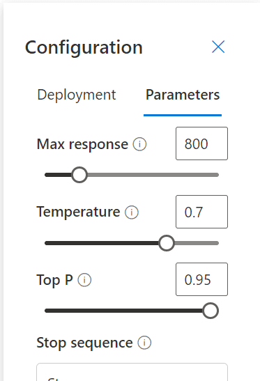 parameters